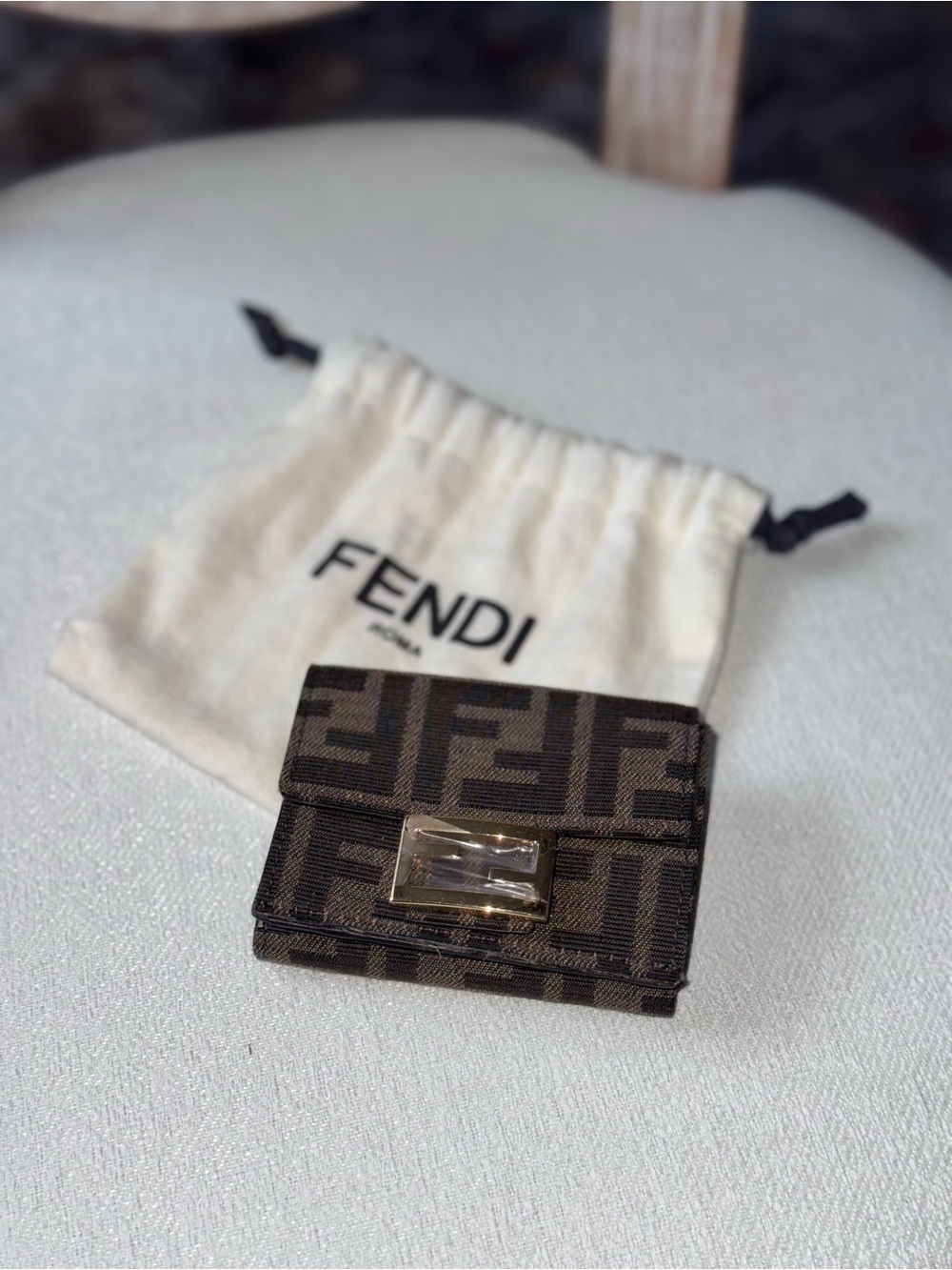 Fendi
Brown Zucca Signature Wallet